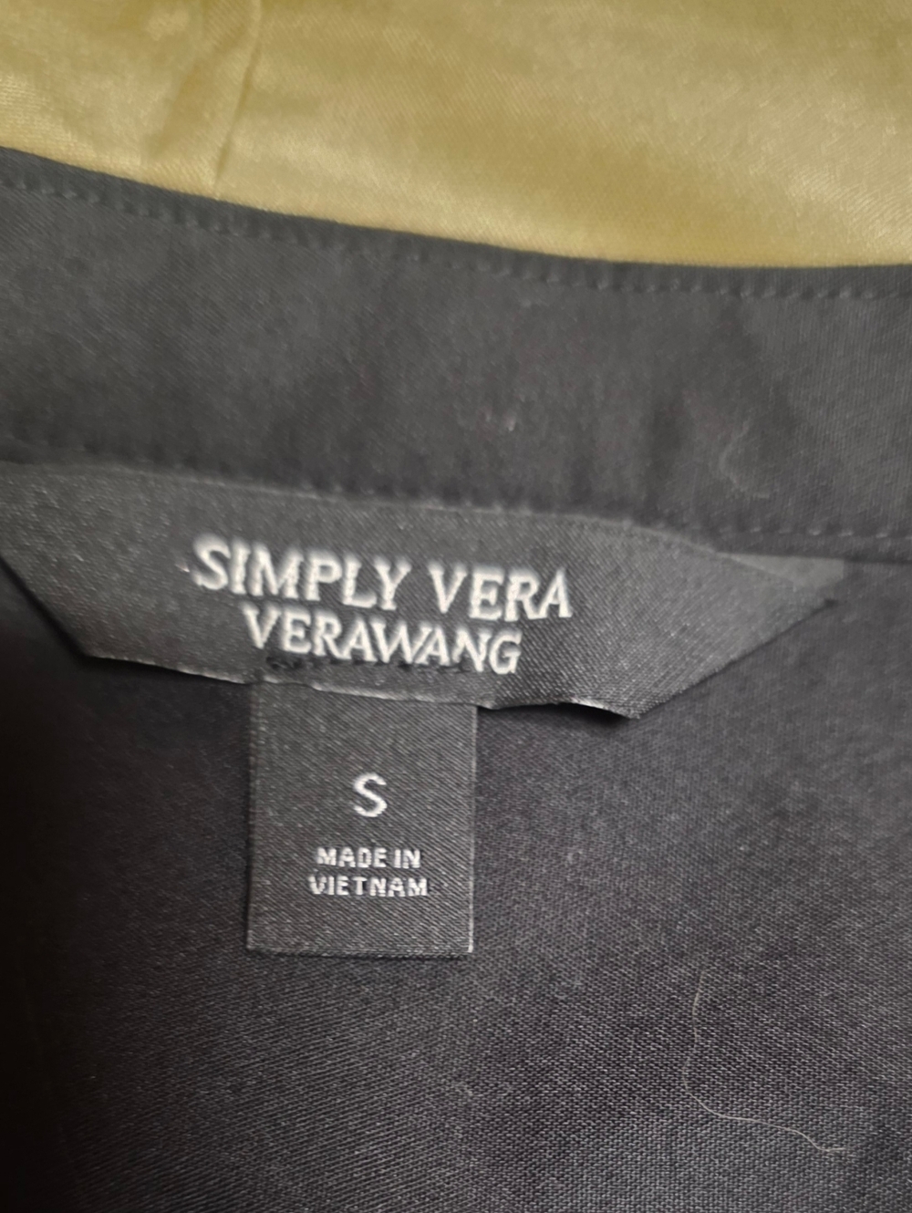 Simply Vera Vera Wang Floral Button-Front Dress Size 4 with Pockets Wedding - Picture 5 of 7